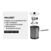 Fire Maple Petrel Ultralight Pot 600ml