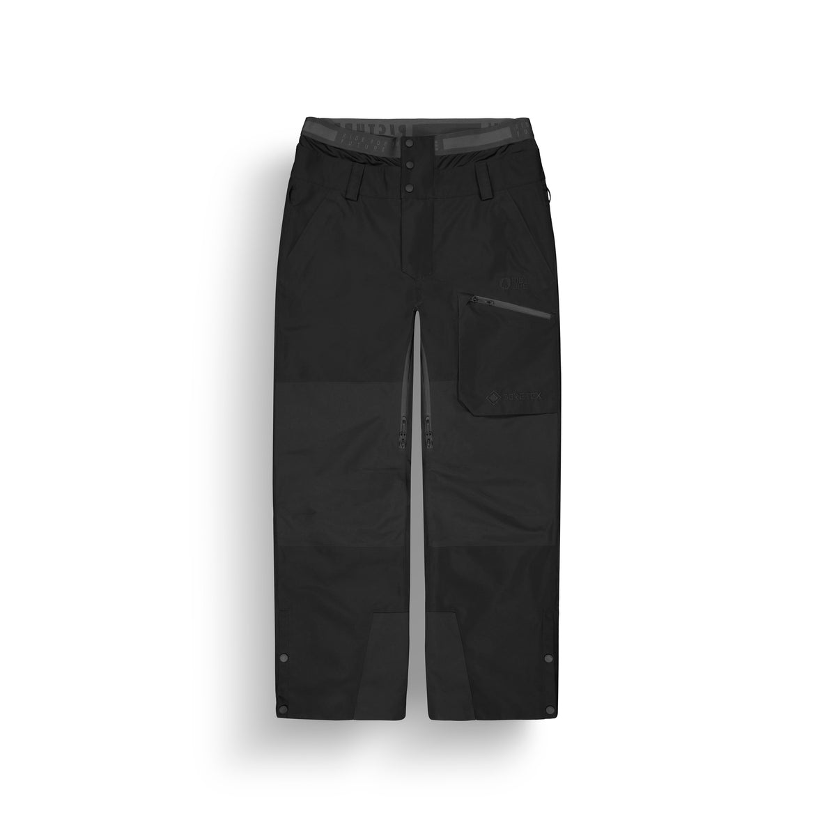 Picture Object GORE-TEX Ski Pants - Men's - Black, front (flat)