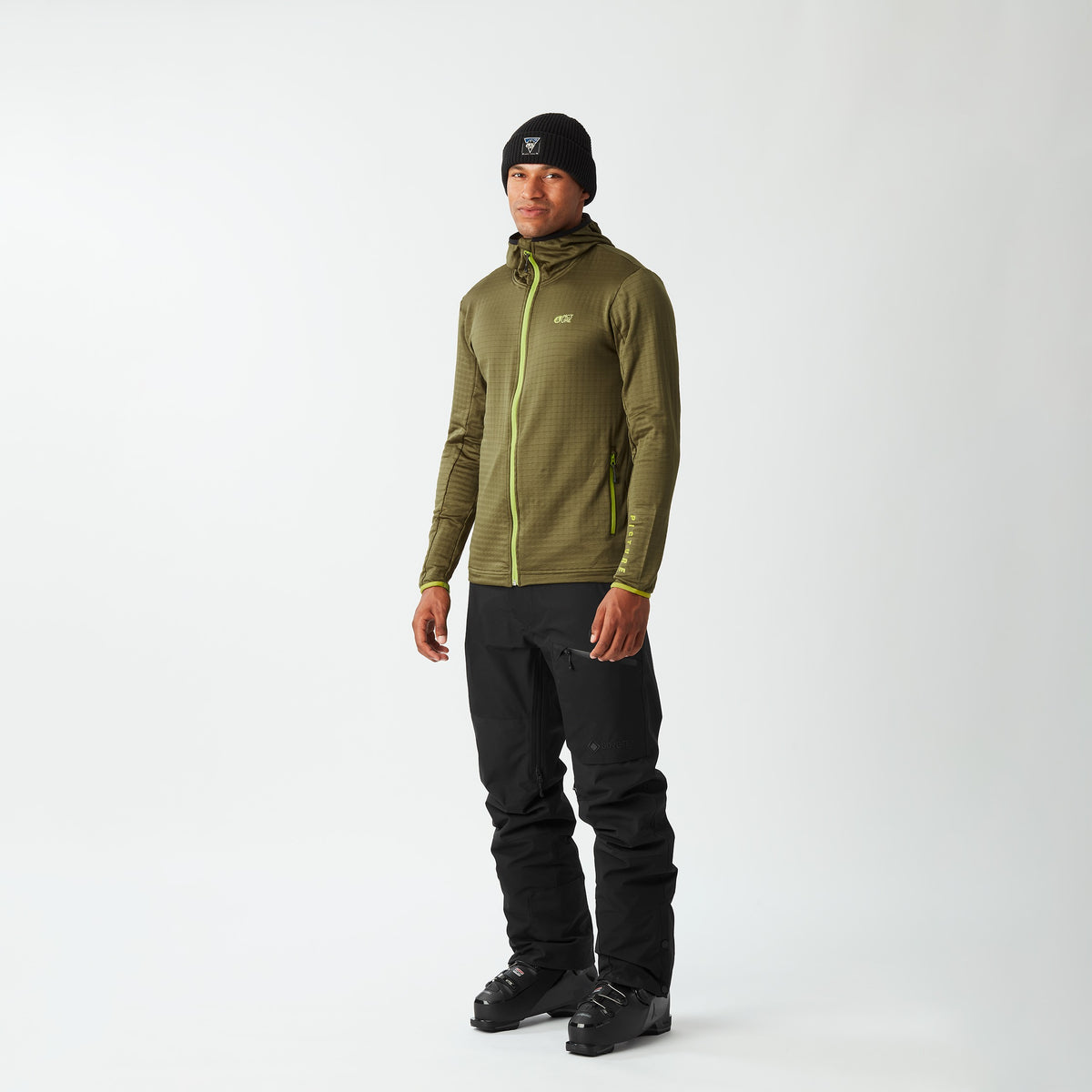 Picture Object GORE-TEX Ski Pants - Men's - Black, on model