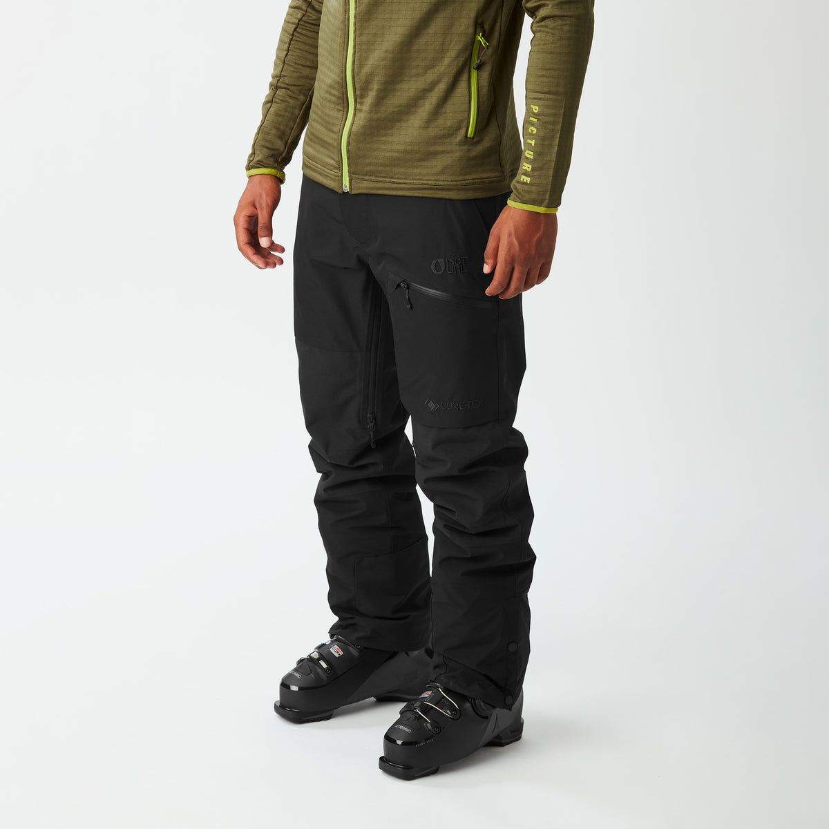 Picture Object GORE-TEX Ski Pants - Men's - Black, on model