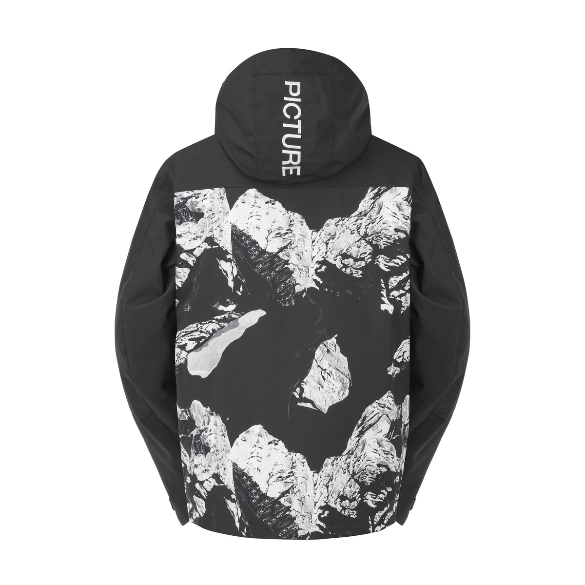 Picture Nitric Ski Jacket - Men's - Ridding Spot Print, back