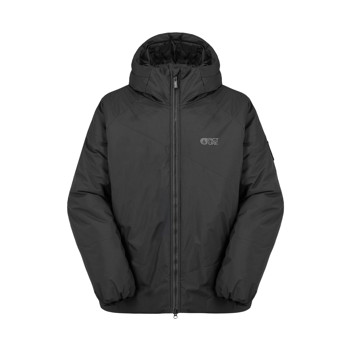 Picture Puffer Jacket - Men's - Black, front