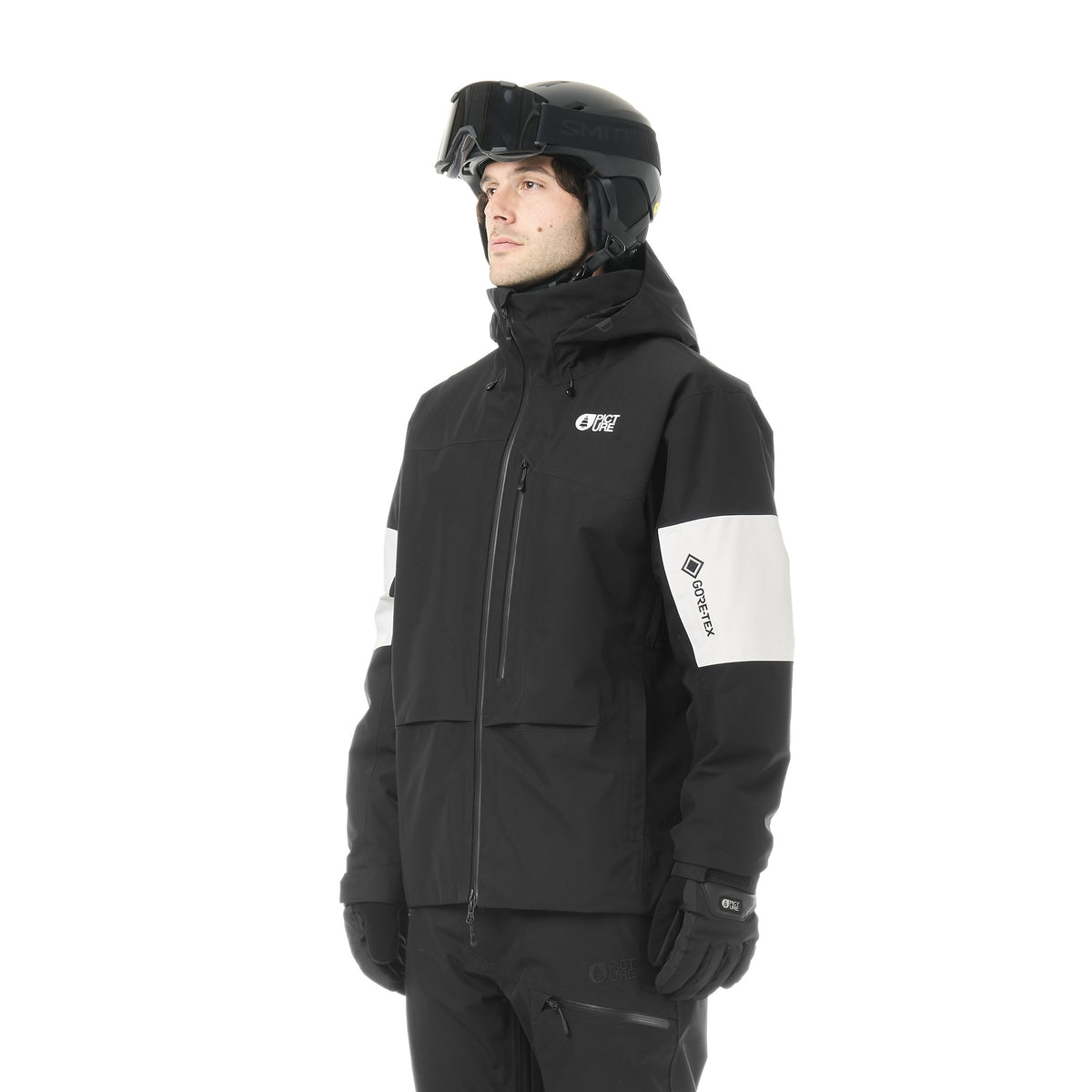 Picture Merassen GORE-TEX Ski Jacket - Men's - Black, on model