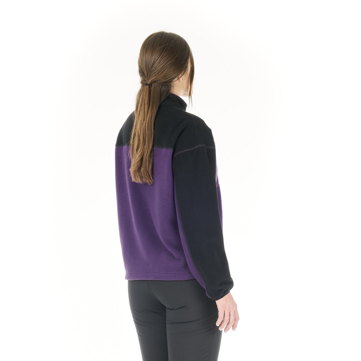 Picture Arcca FZ Fleece - Women's - Grape Royal, on model