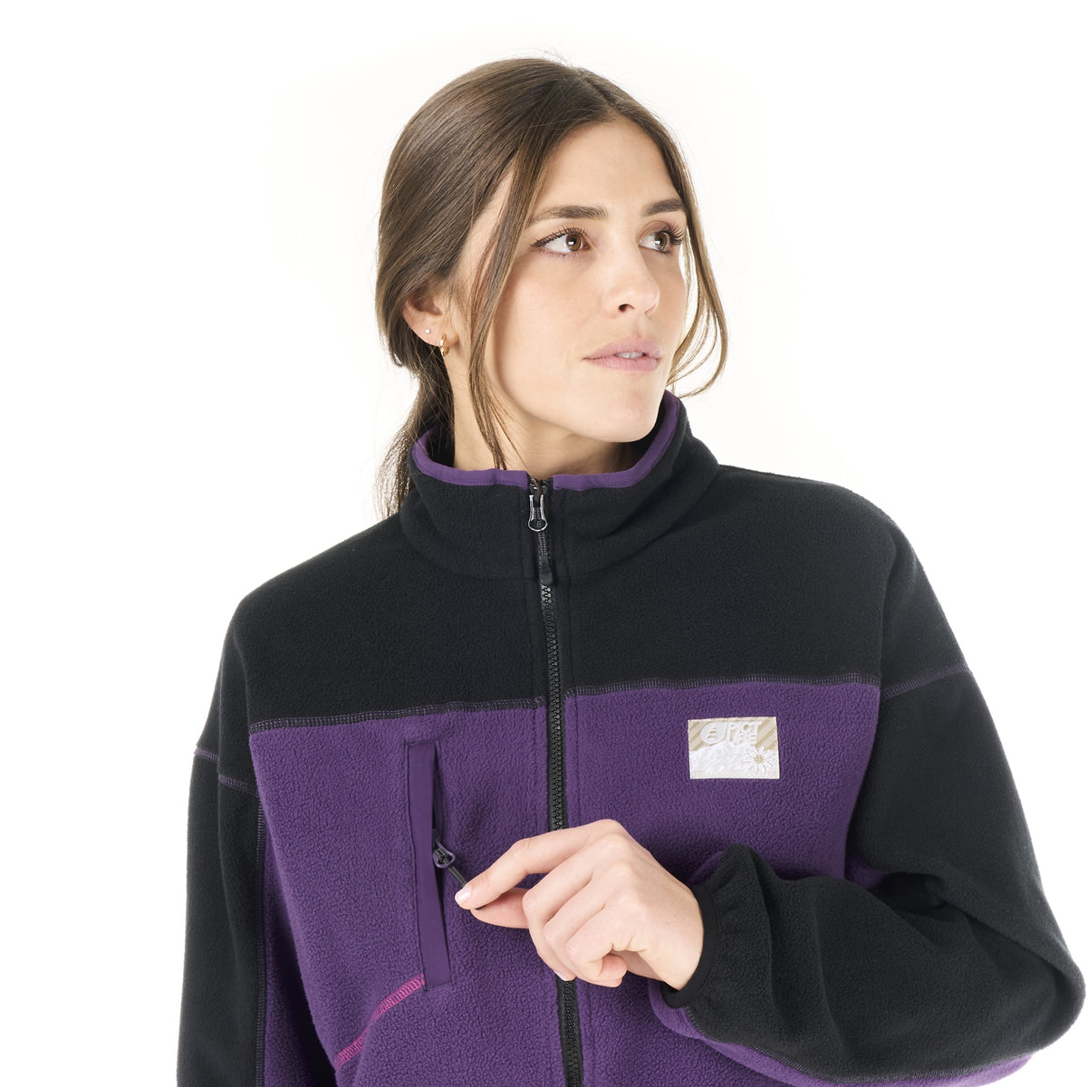Picture Arcca FZ Fleece - Women's - Grape Royal, detail