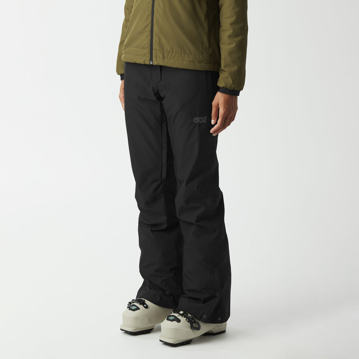 Picture Exa Ski Pants - Women's - Black, on model