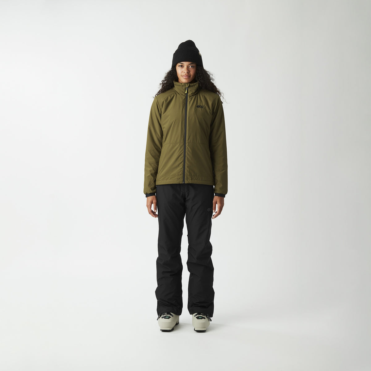 Picture Exa Ski Pants - Women's - Black, on model