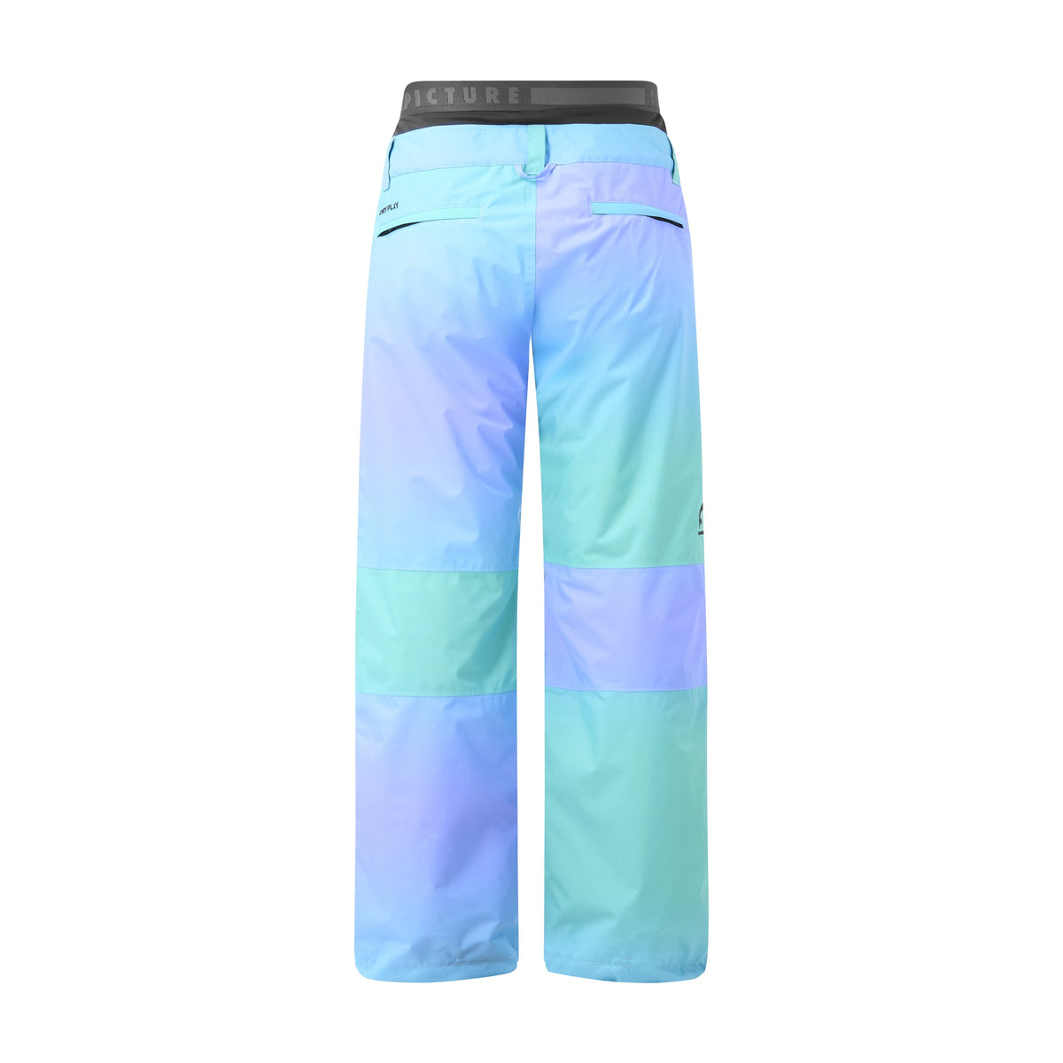 Picture Akna Gradient Ski Pants - Women's - Frozen Gradient Print, back