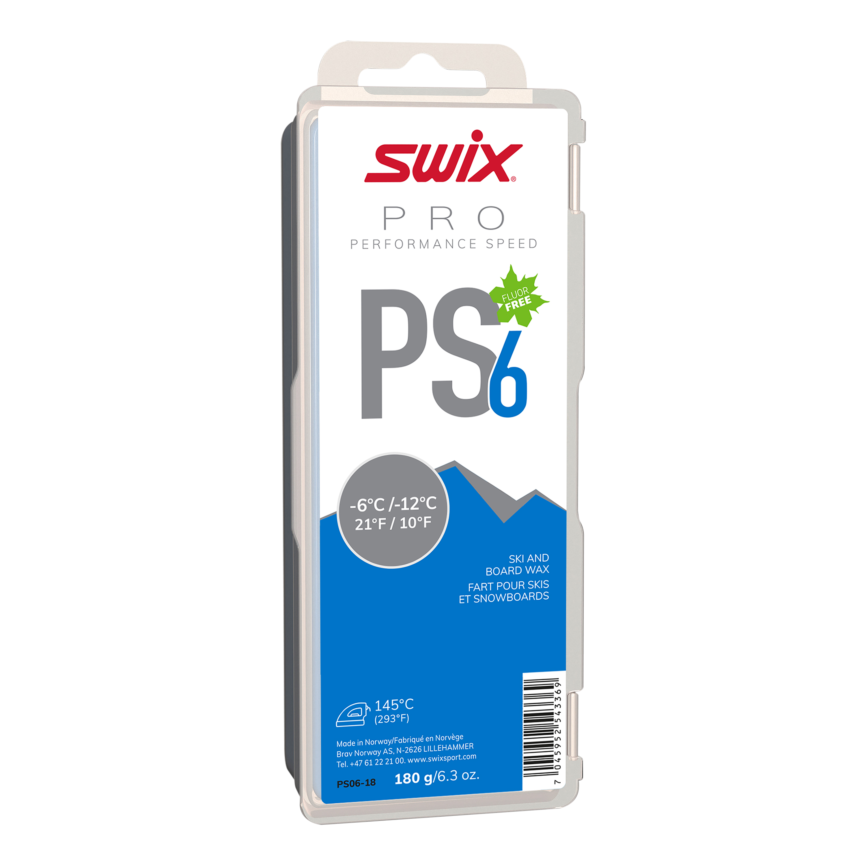 Swix PS6 Blue -6°C/-12°C, 180g