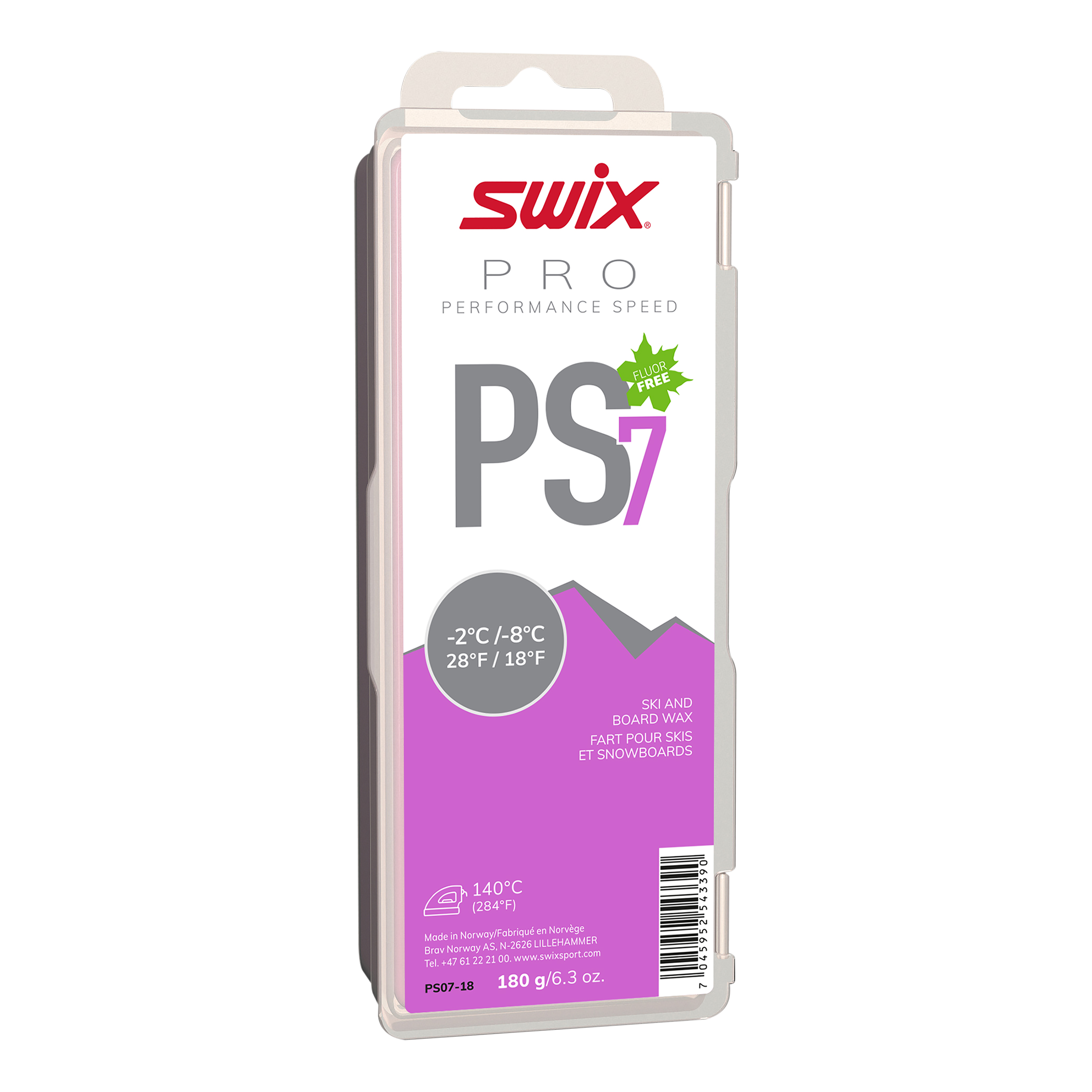 Swix PS7 Violet -2°C/-8°C, 180g