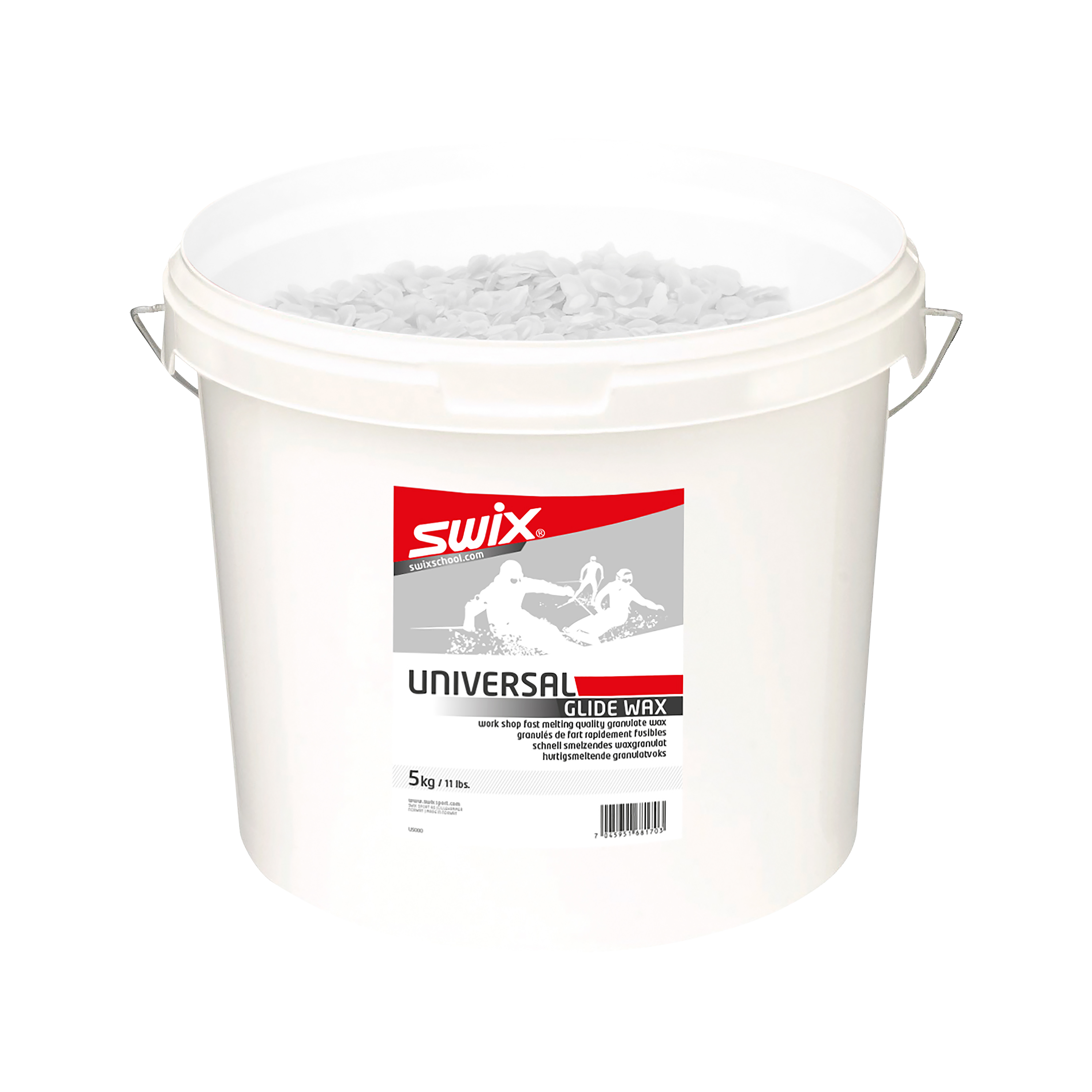 Swix U5000 Universal wax pellets, 5kg