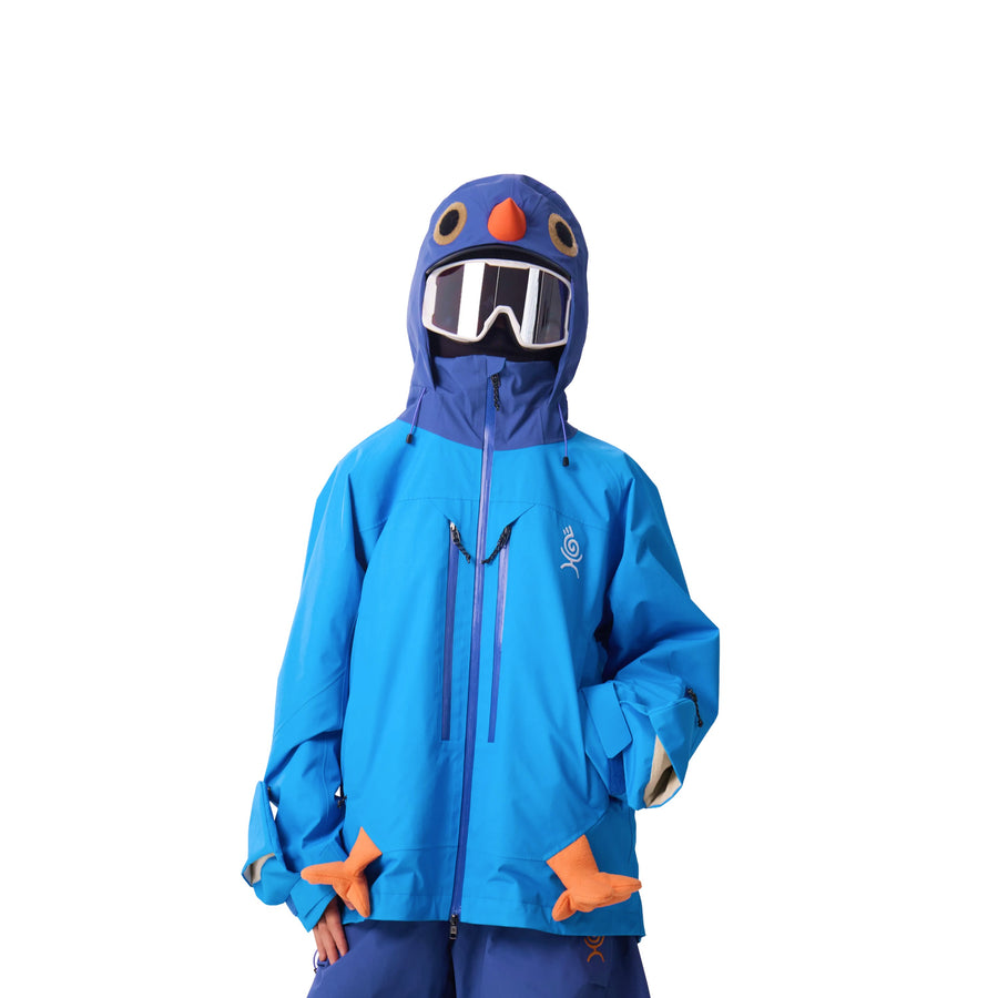 YEYEPOP Blue Pigeon 3L Insulated Snow Jacket & Pants - Unisex