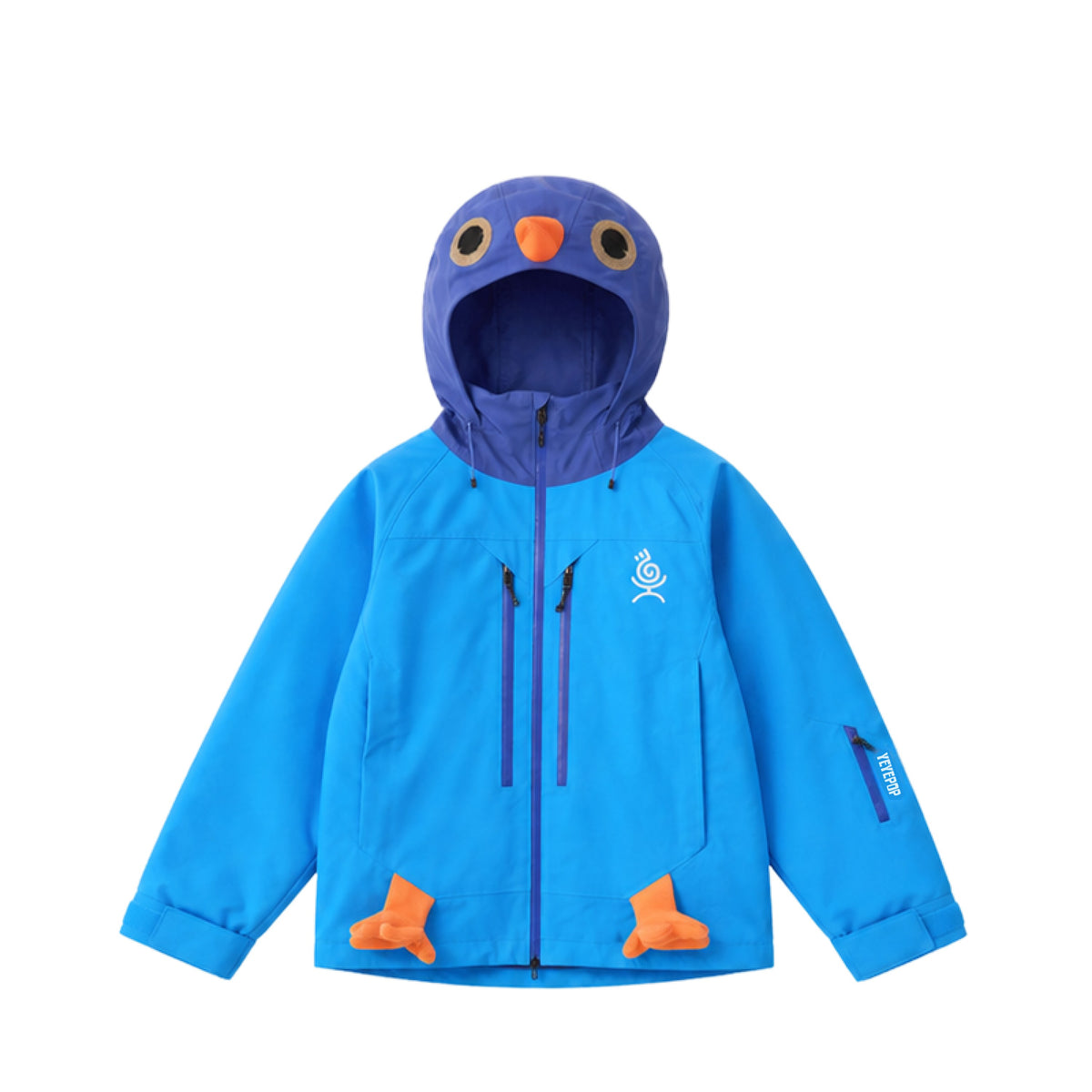 YEYEPOP Blue Pigeon 3L Insulated Snow Jacket & Pants - Unisex