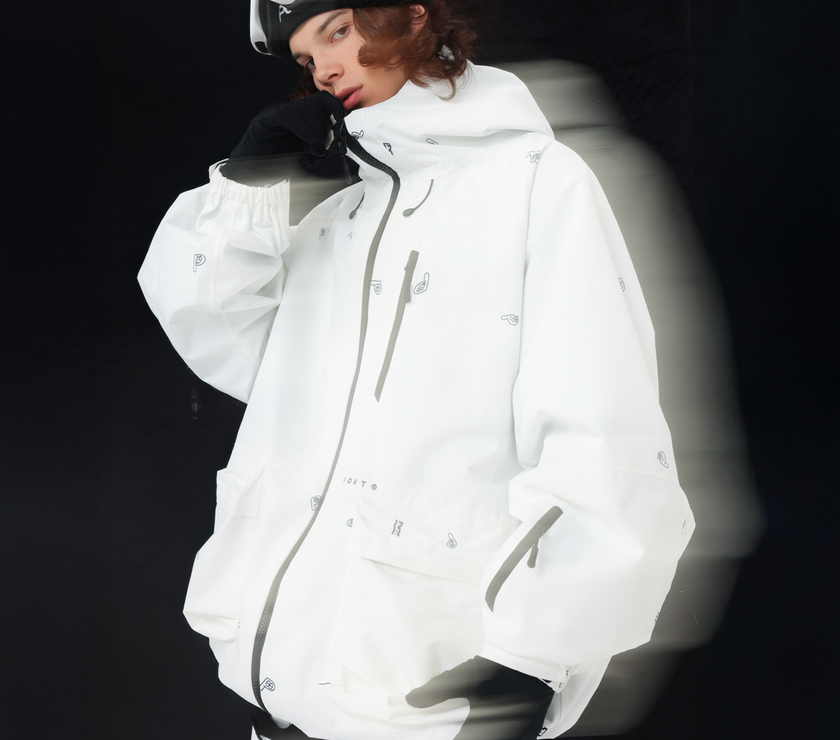 POMT CleanF Oversize 2L Snow Jackets – Unisex