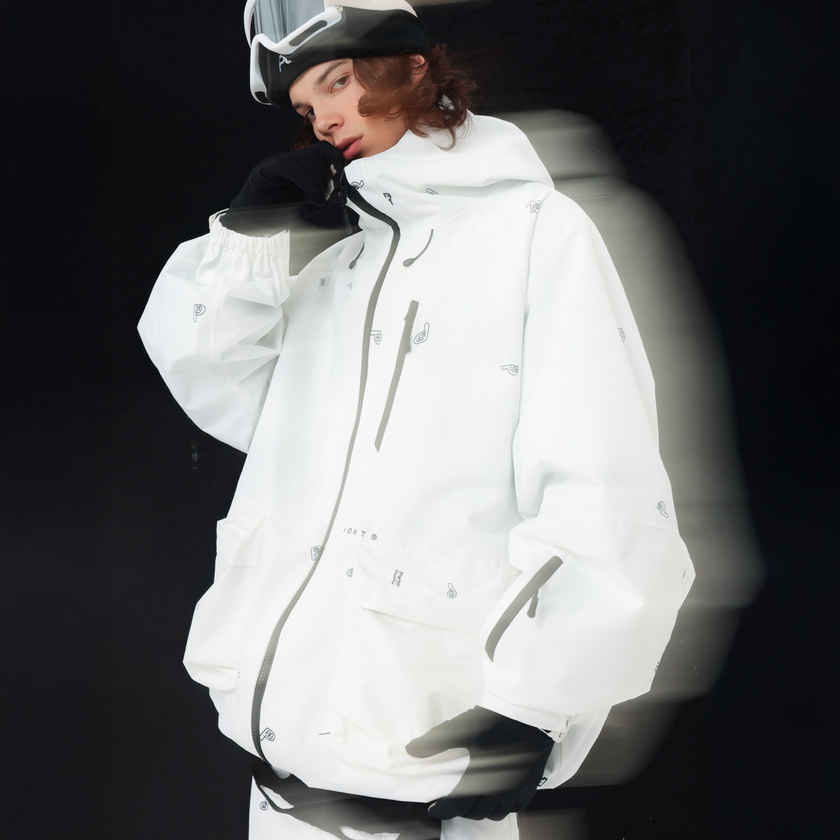 POMT CleanF Oversize 2L Snow Jackets – Unisex