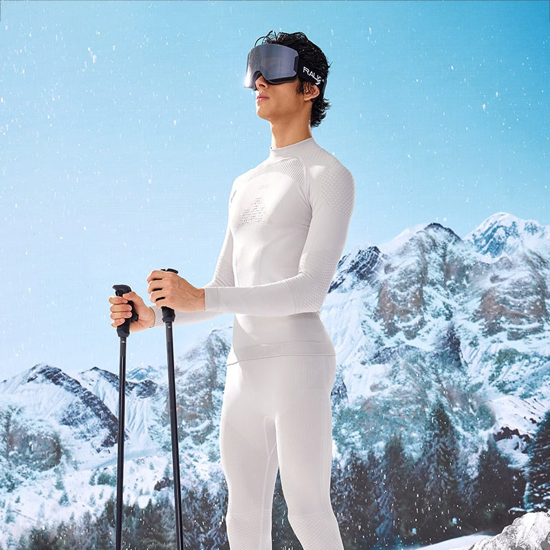 RAUO Quick-Dry Base Layer Top - Men's — Light Grey
