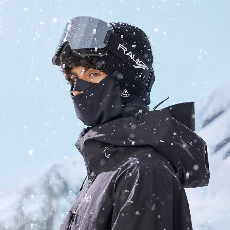 RAUO V-Face Mask - Unisex — Houndstooth