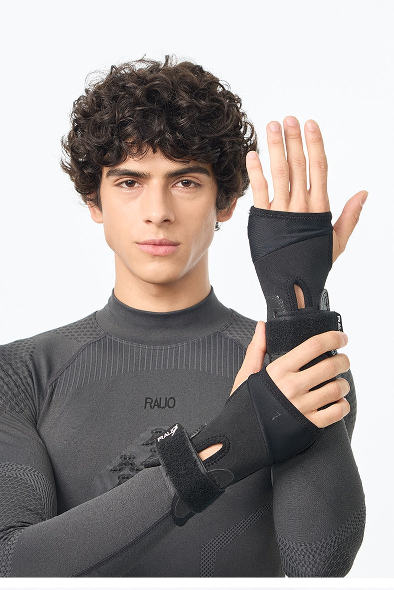 RAUO Wrist Guards - Unisex — Black