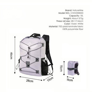 Naturehike Far Mountain Lightweight Sports Backpack Violet/18L