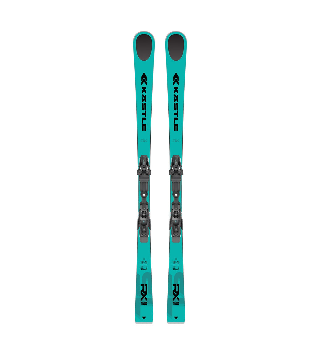 Kastle RX12 SL Premium Skis + K12 TRI GW Bindings - Mint (26-27) — product image