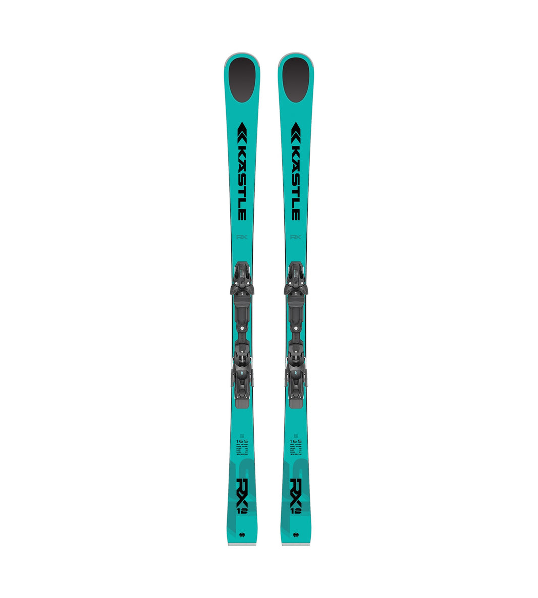 Kastle RX12 SL Premium Skis + K12 TRI GW Bindings - Mint (26-27) — product image