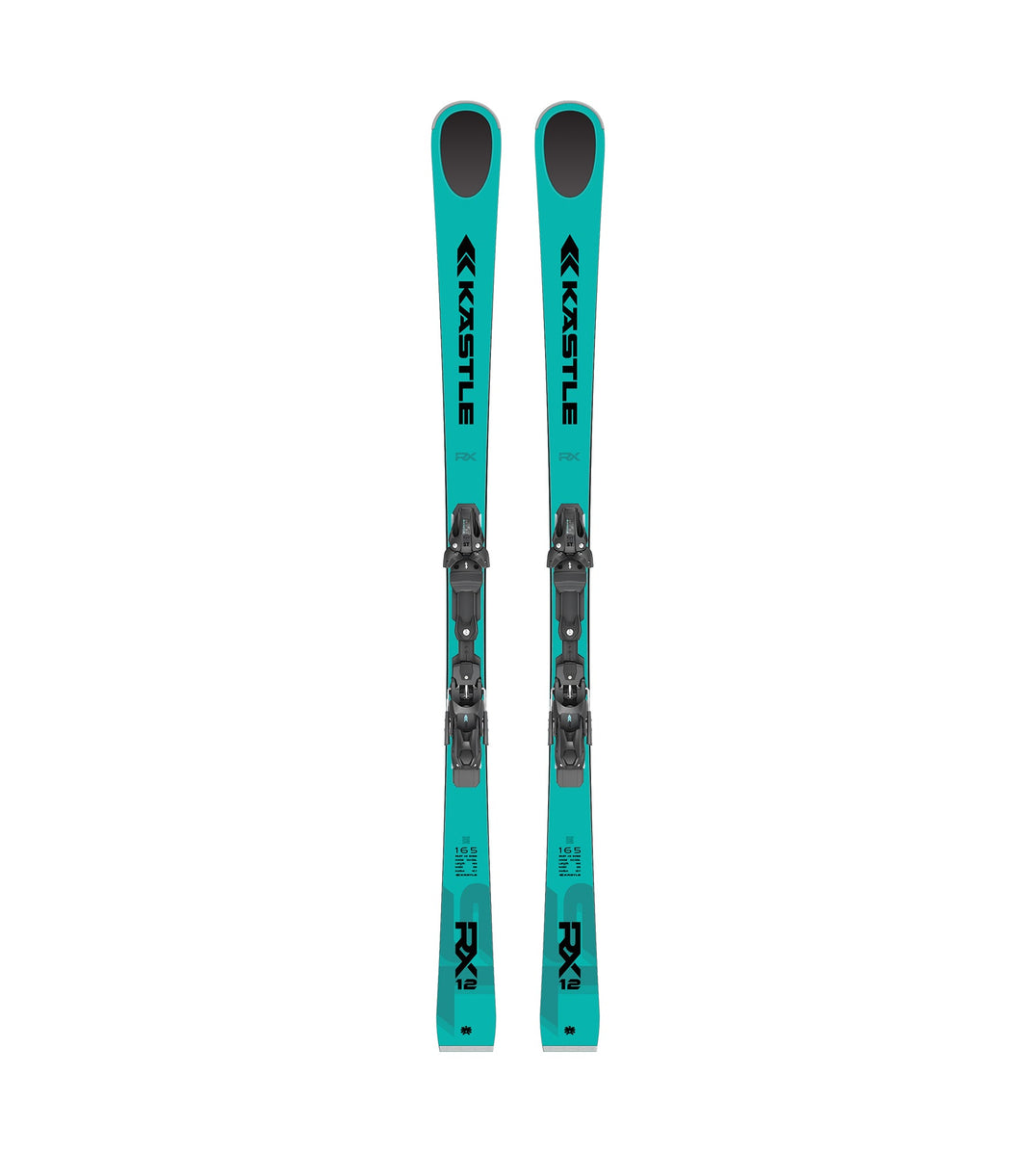 Kastle RX12 SL Premium Skis + K12 TRI GW Bindings - Mint (26-27) — product image
