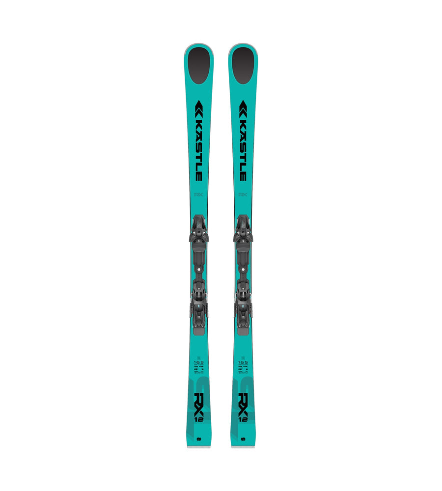 Kastle RX12 SL Premium Skis + K12 TRI GW Bindings - Mint (26-27) — product image