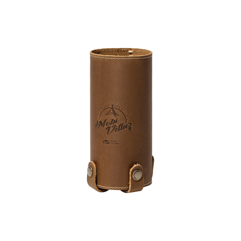 Mobi Garden Cowhide Butane Gas Cylinder Protector