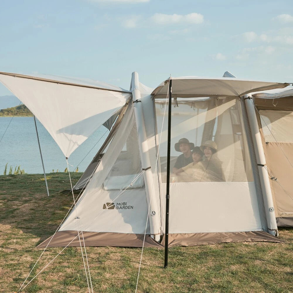 Mobi Garden LS 4 (Air Tunnel Tent) with Inner Tent Set