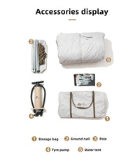 Mobi Garden LS 4 (Air Tunnel Tent) with Inner Tent Set