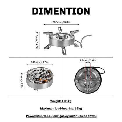 Fire Maple Saturn Gas Stove