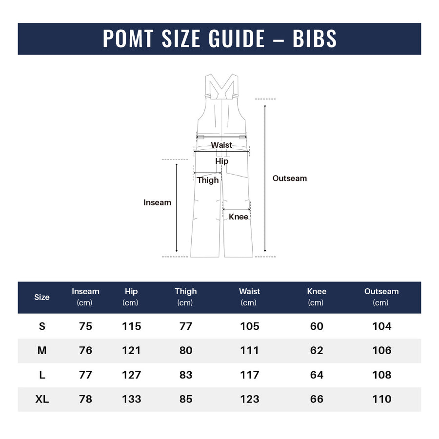 POMT M7 Pro Plus 3L Bibs (Dermizax)– Unisex