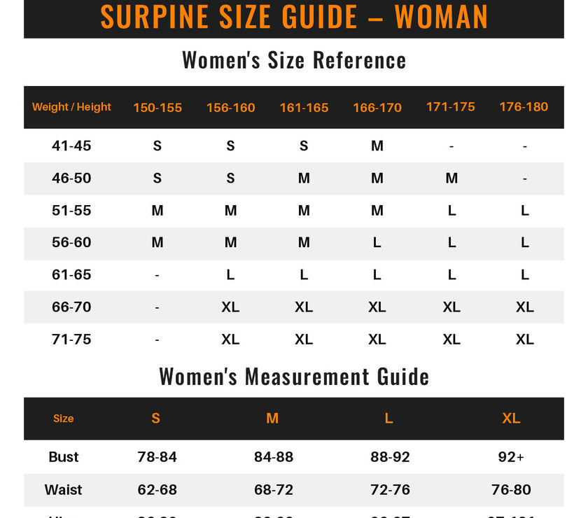 Surpine Women Pro Multi-Functional Base Layer Tops