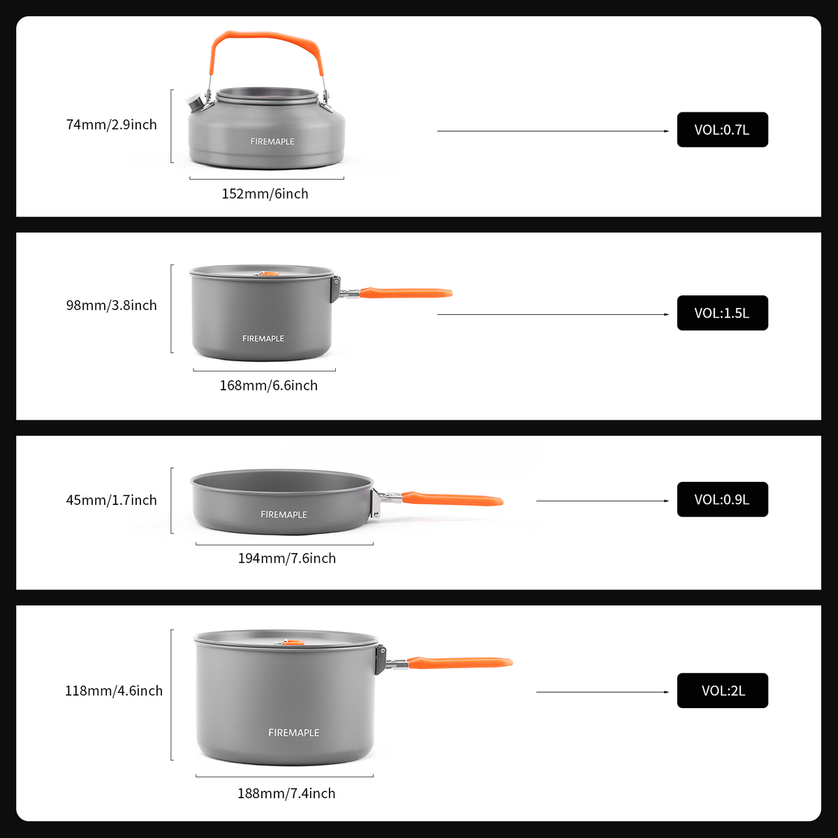 Fire Maple Feast 4 Aluminum Family Camping Cookware (2026)