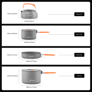 Fire Maple Feast 4 Aluminum Family Camping Cookware (2026)