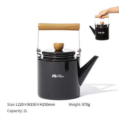 Mobi Garden Enamel Kettle 2026