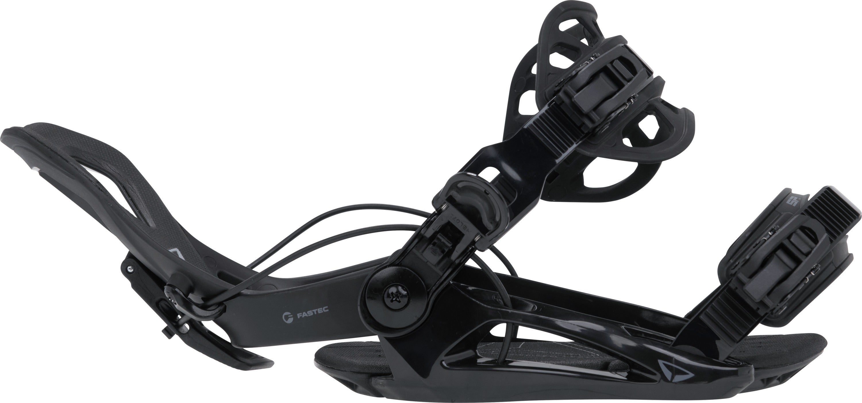 SP Base+ Snowboard Bindings — Black, side