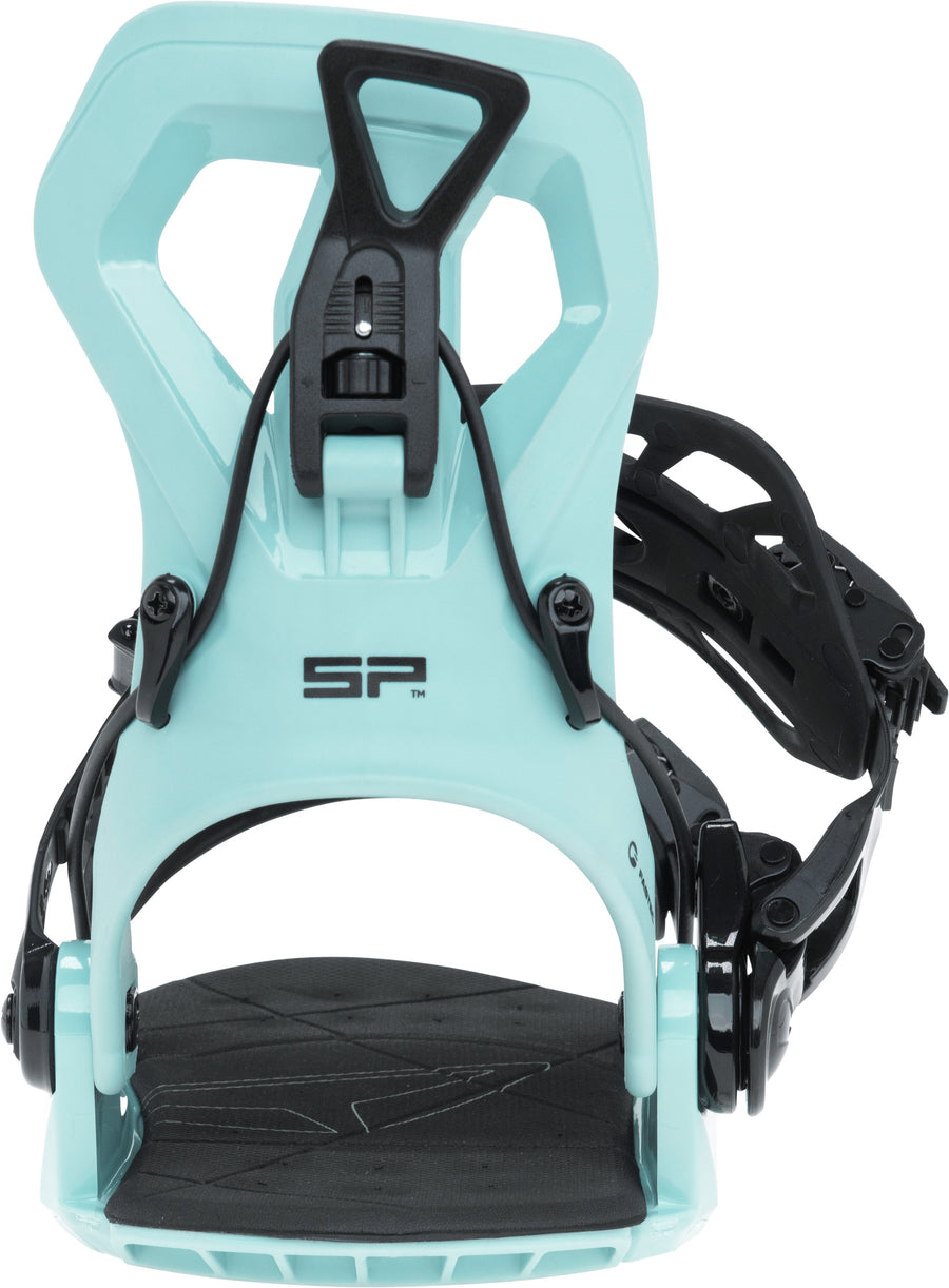 SP Base+ Snowboard Bindings — Mint, back