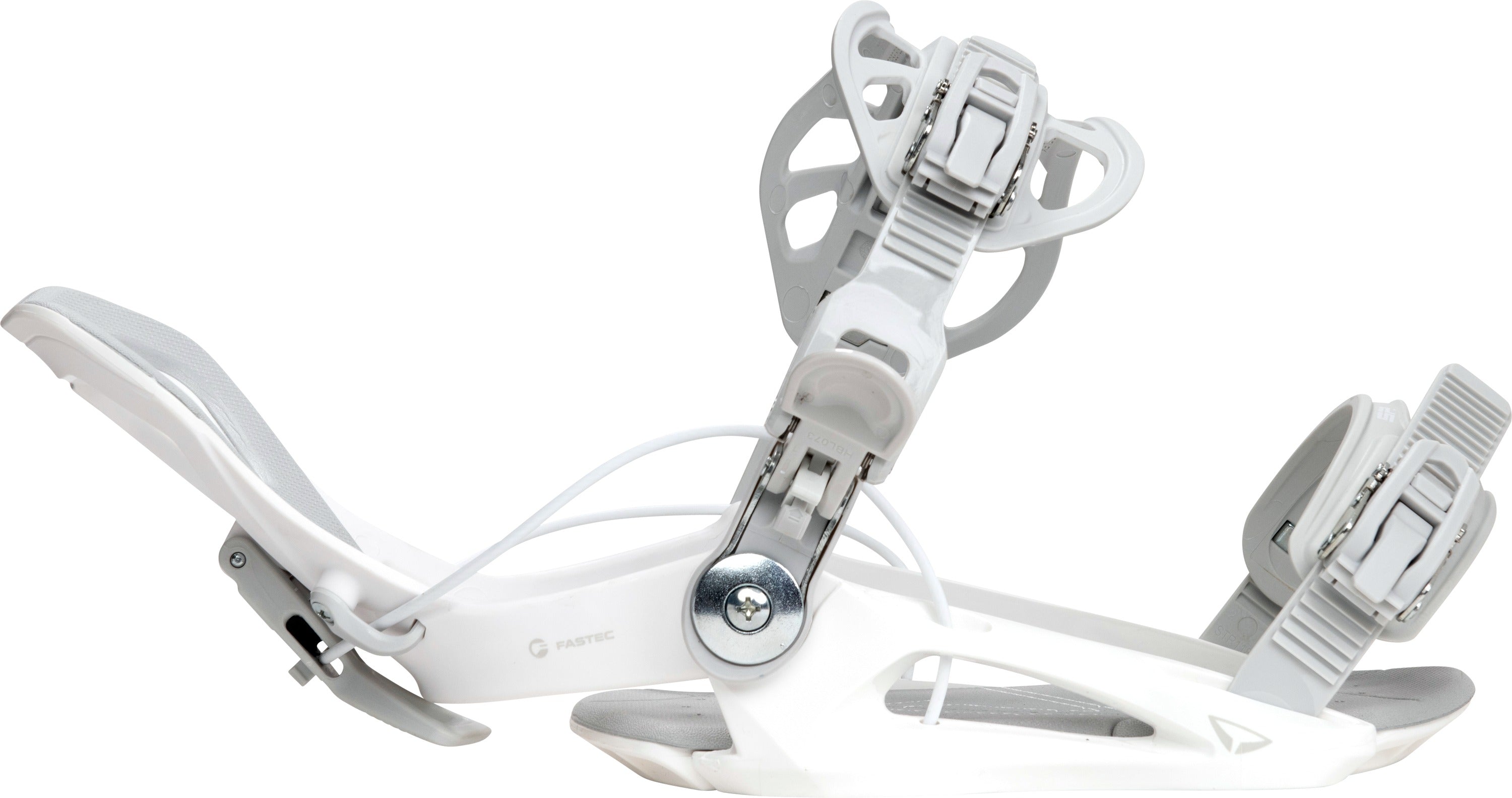 SP Base+ Snowboard Bindings — White, side