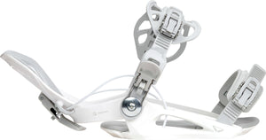 SP Base+ Snowboard Bindings — White, side