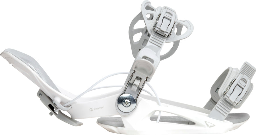 SP Base+ Snowboard Bindings — White, side