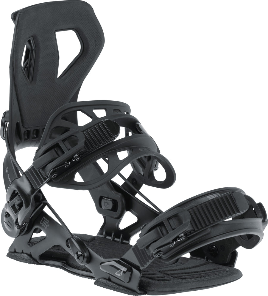 SP Core Snowboard Bindings — Black, front
