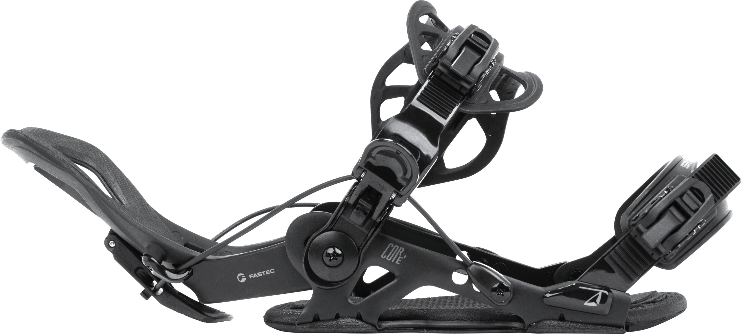 SP Core Snowboard Bindings — Black, side