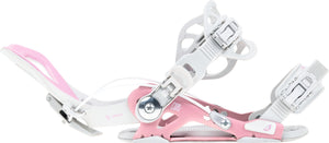 SP Core Snowboard Bindings — Pink, side