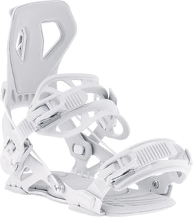 SP Core Snowboard Bindings — Silver, front