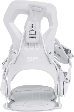SP Core Snowboard Bindings — Silver, back