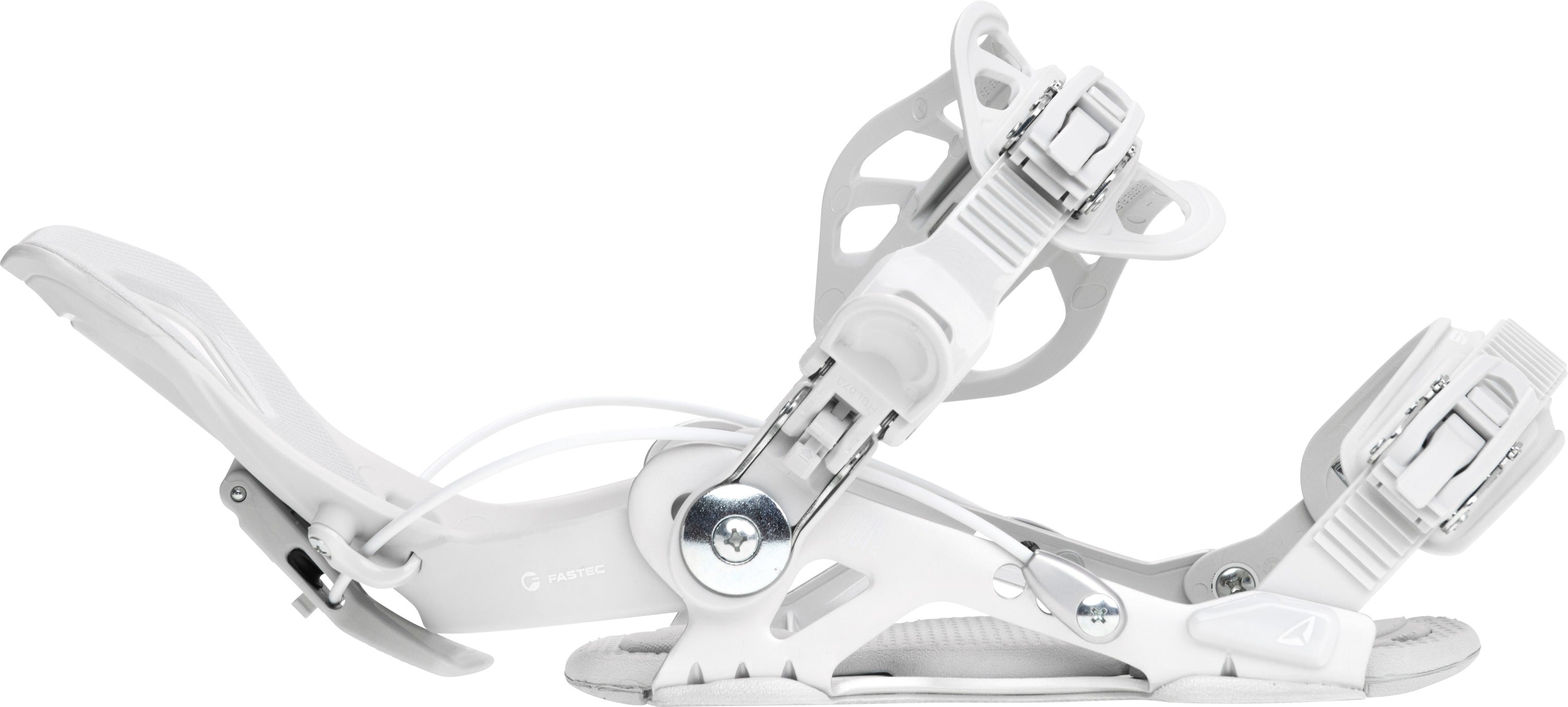 SP Core Snowboard Bindings — Silver, side