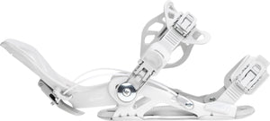 SP Core Snowboard Bindings — Silver, side