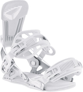 SP Team Snowboard Bindings — Silver, front