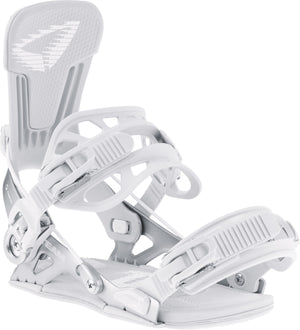 SP Team Snowboard Bindings — Silver, front